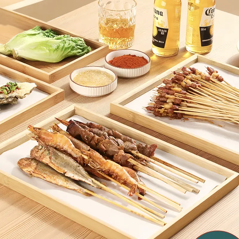 34% off on Havenware 3-Piece Wooden Tray Set | OneDayOnly