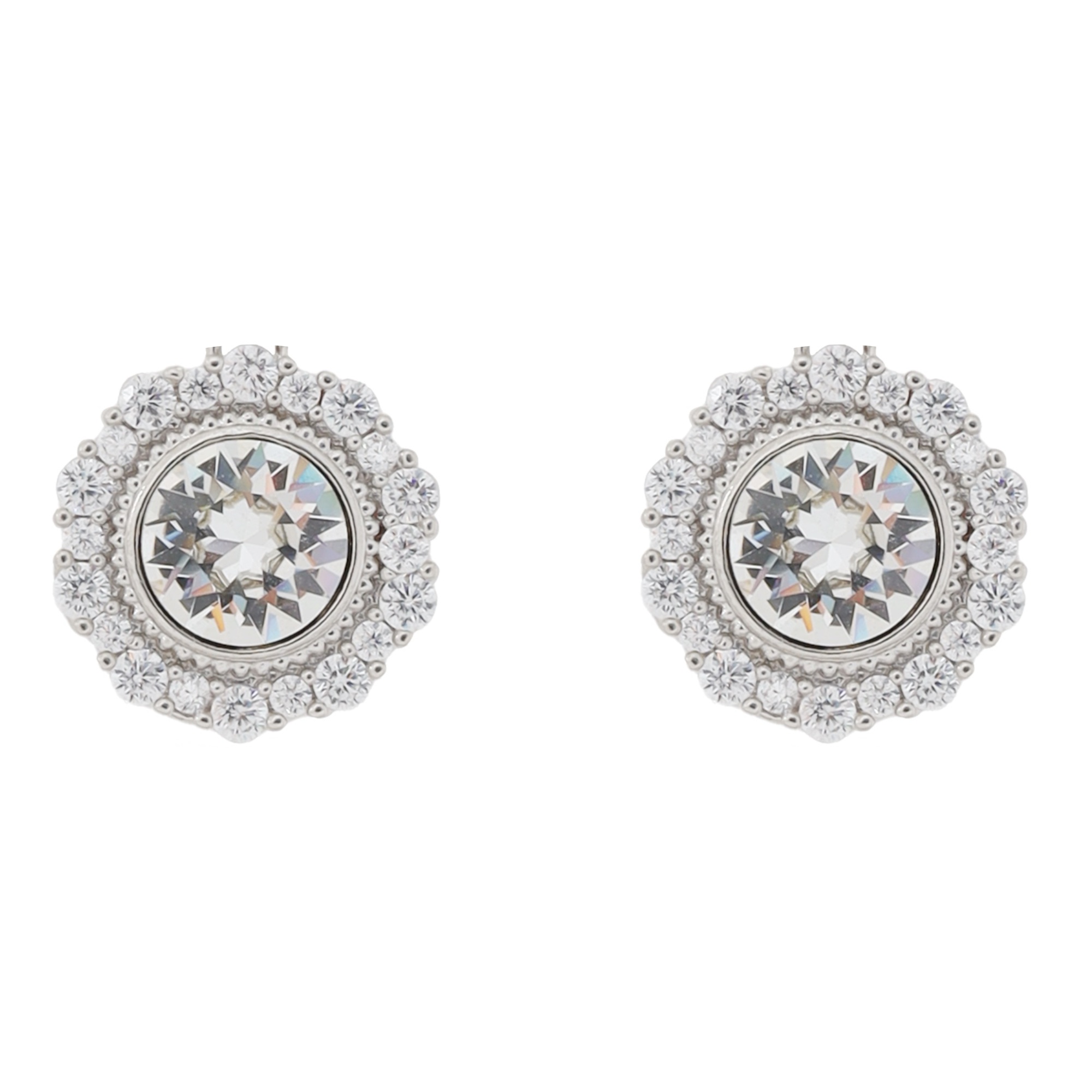 Rebecca Studs with Swarovski Crystals