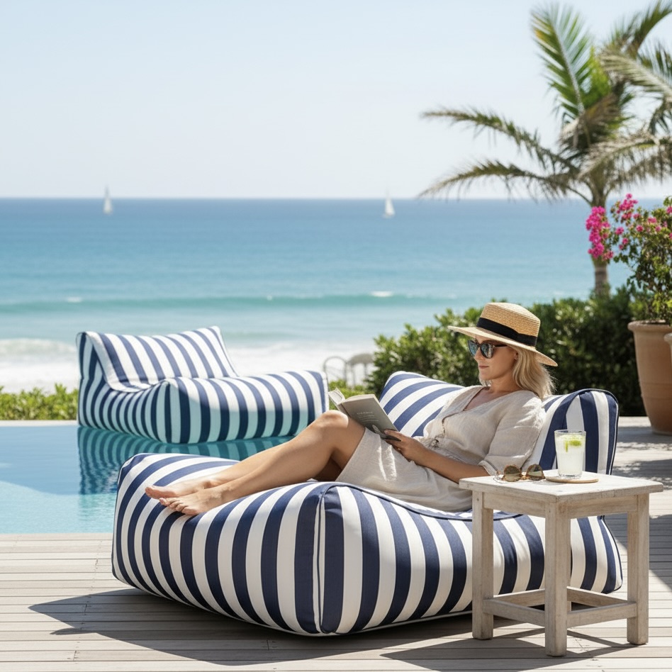 Funky Outdoor Floating Day Bed