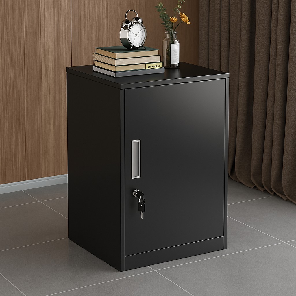Steel File and Storage Cabinet with Lock