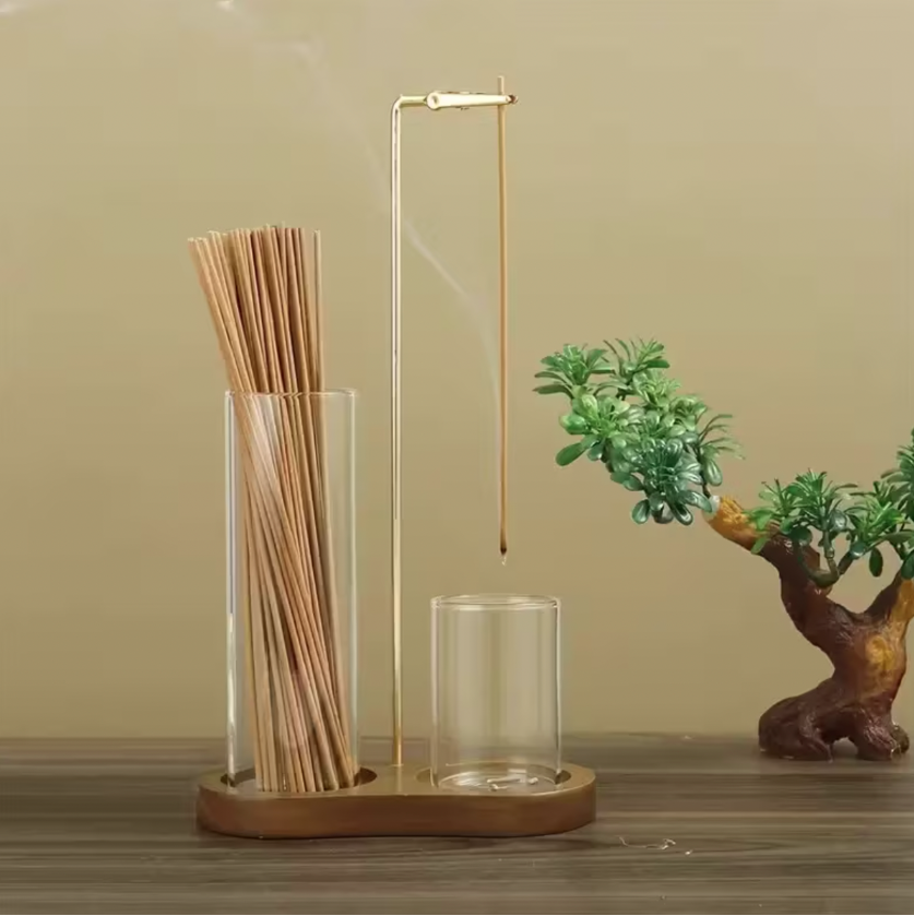 Functionality Illustration (Incense sticks not included)
