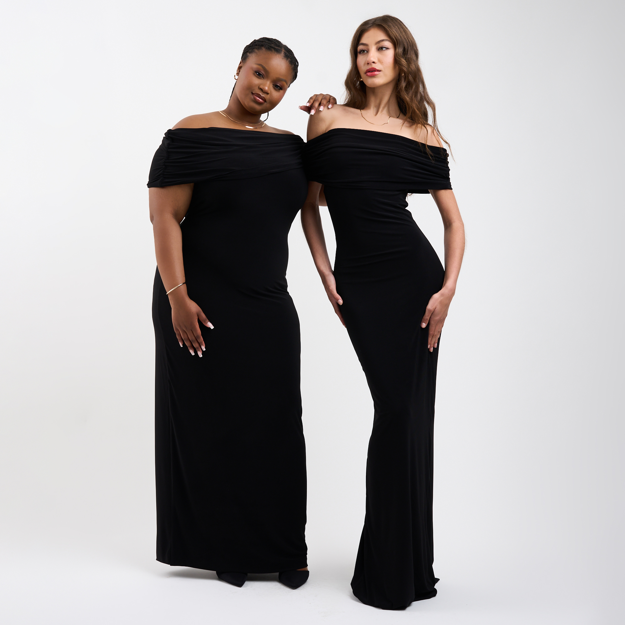 Ladies Off Shoulder Bardot Dress