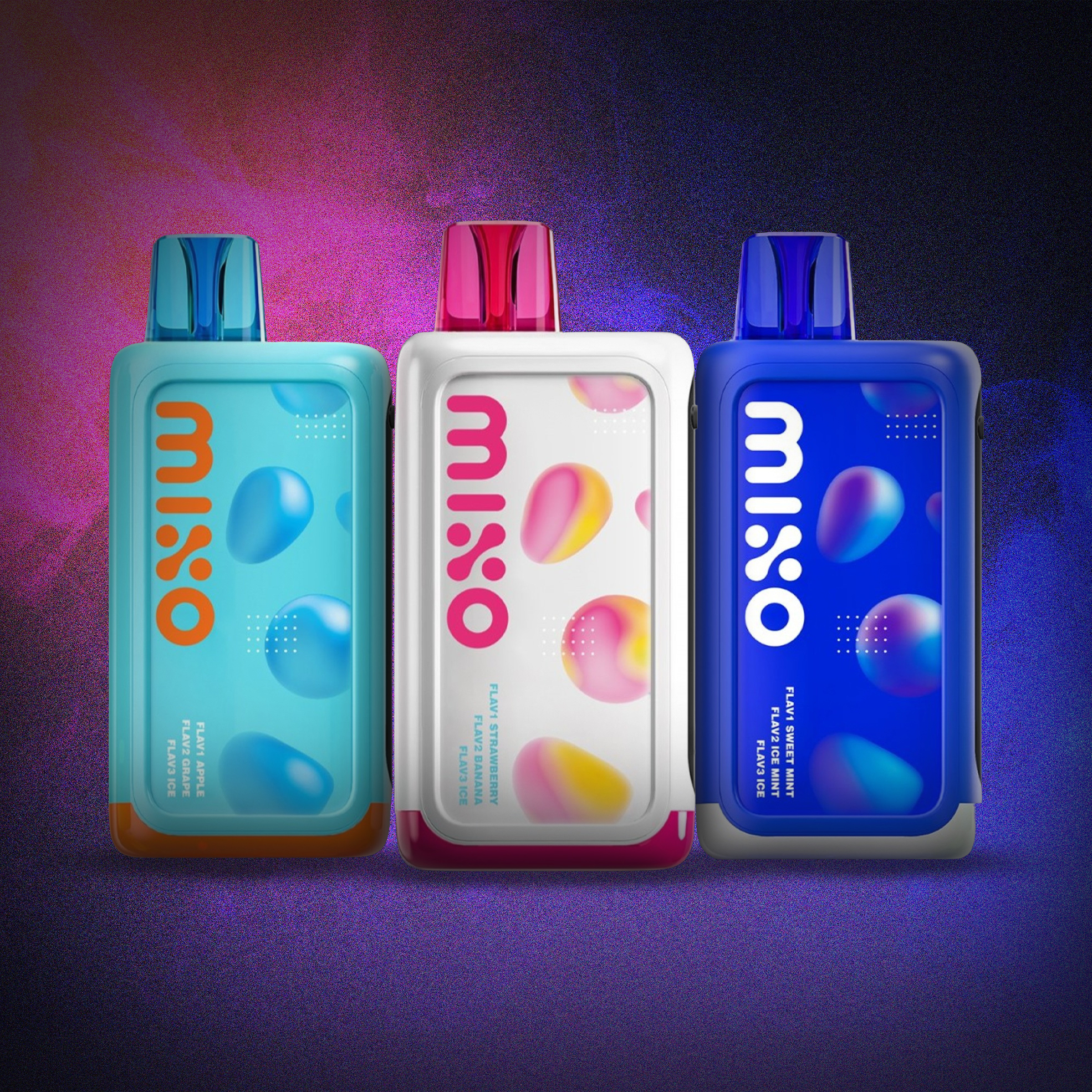 3x 40000 Puff Mixo Disposable Vapes