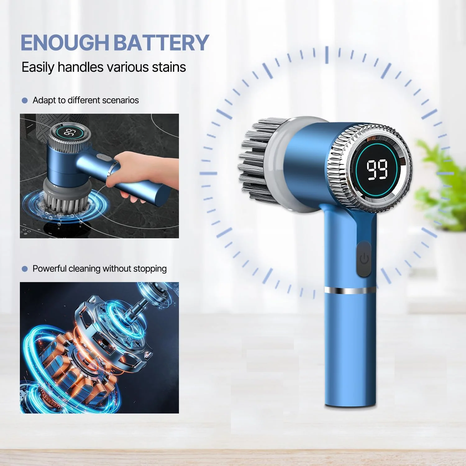 45% off on 5-in-1 Electric Cleaning Brush | OneDayOnly