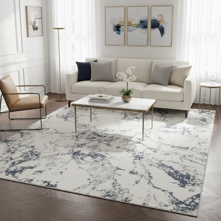 Star Modern Abstract Indoor/Outdoor Rug