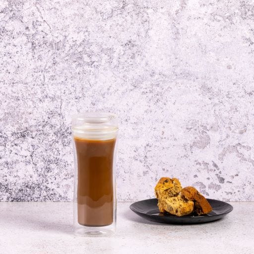 2x 340ml Roma Double Wall Travel Mug with Lid