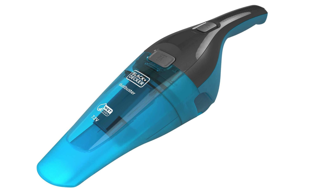 7.2V Wet and Dry Dustbuster Cordless Hand Vacuum with Accessories (Model: WDC215WA-QW)