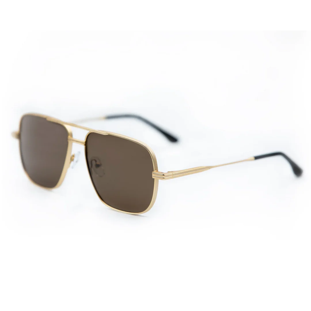 Unisex Stainless Steel 100% UV Protection Sunglasses
