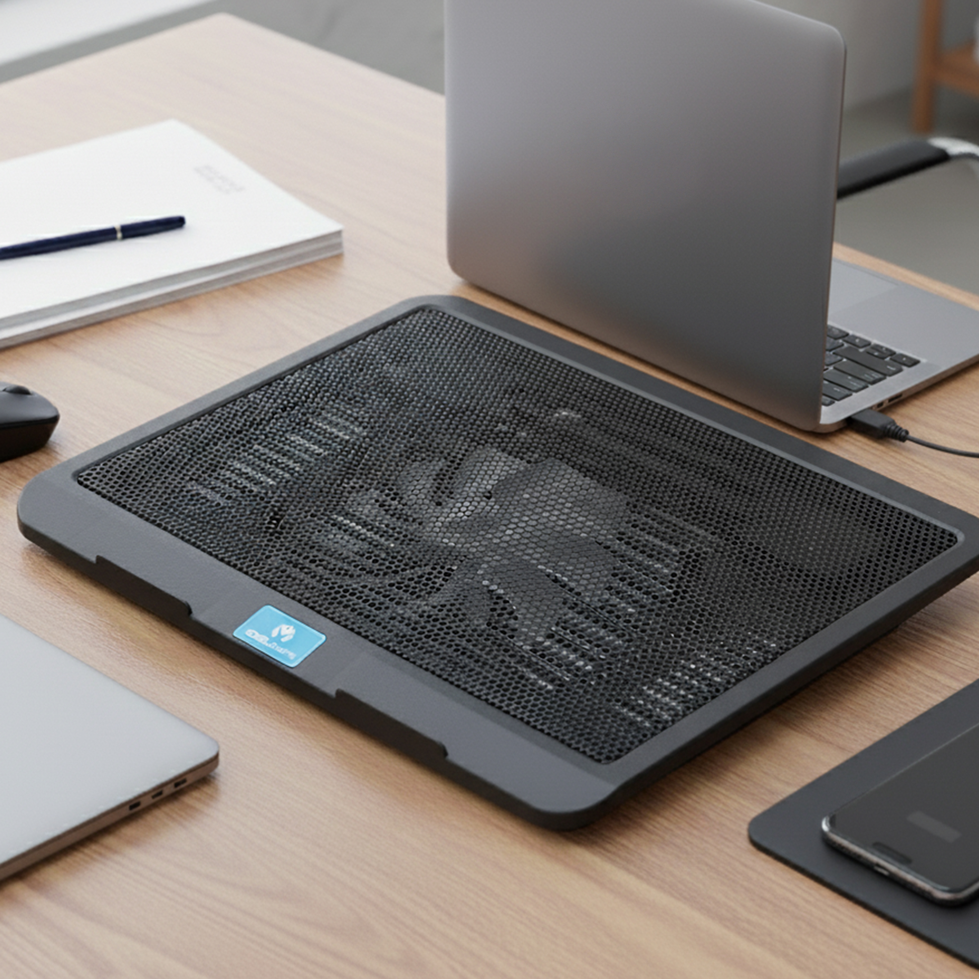 Ergonomic Laptop Cooling Fan