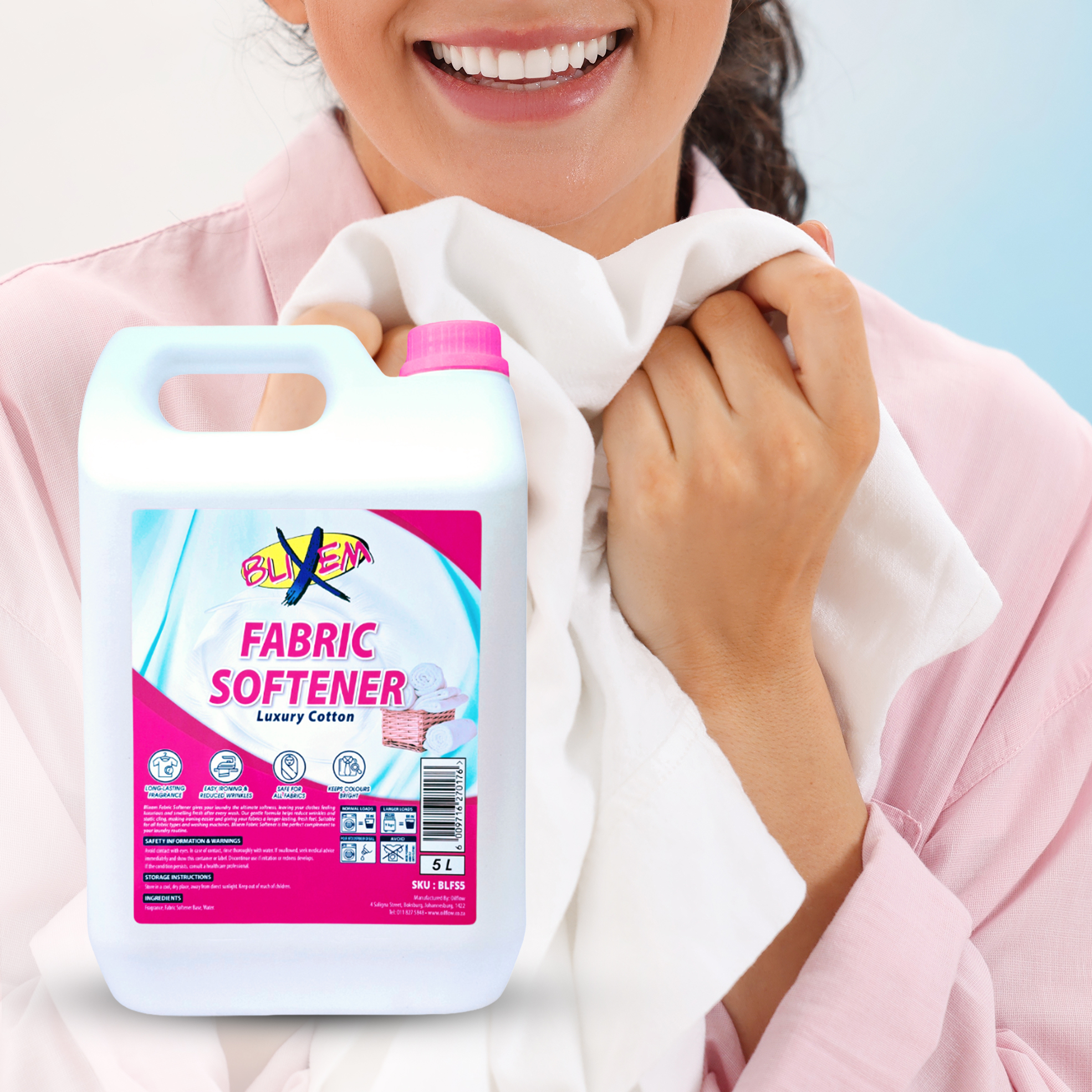 2x 5L Fabric Softeners