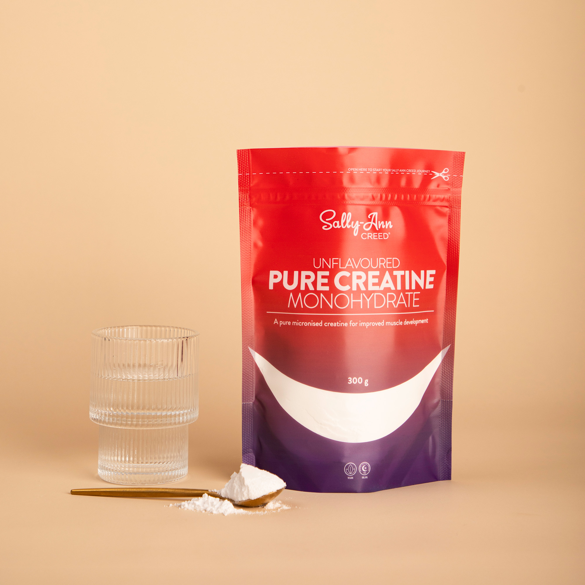 300g Unflavoured Pure Creatine Monohydrate
