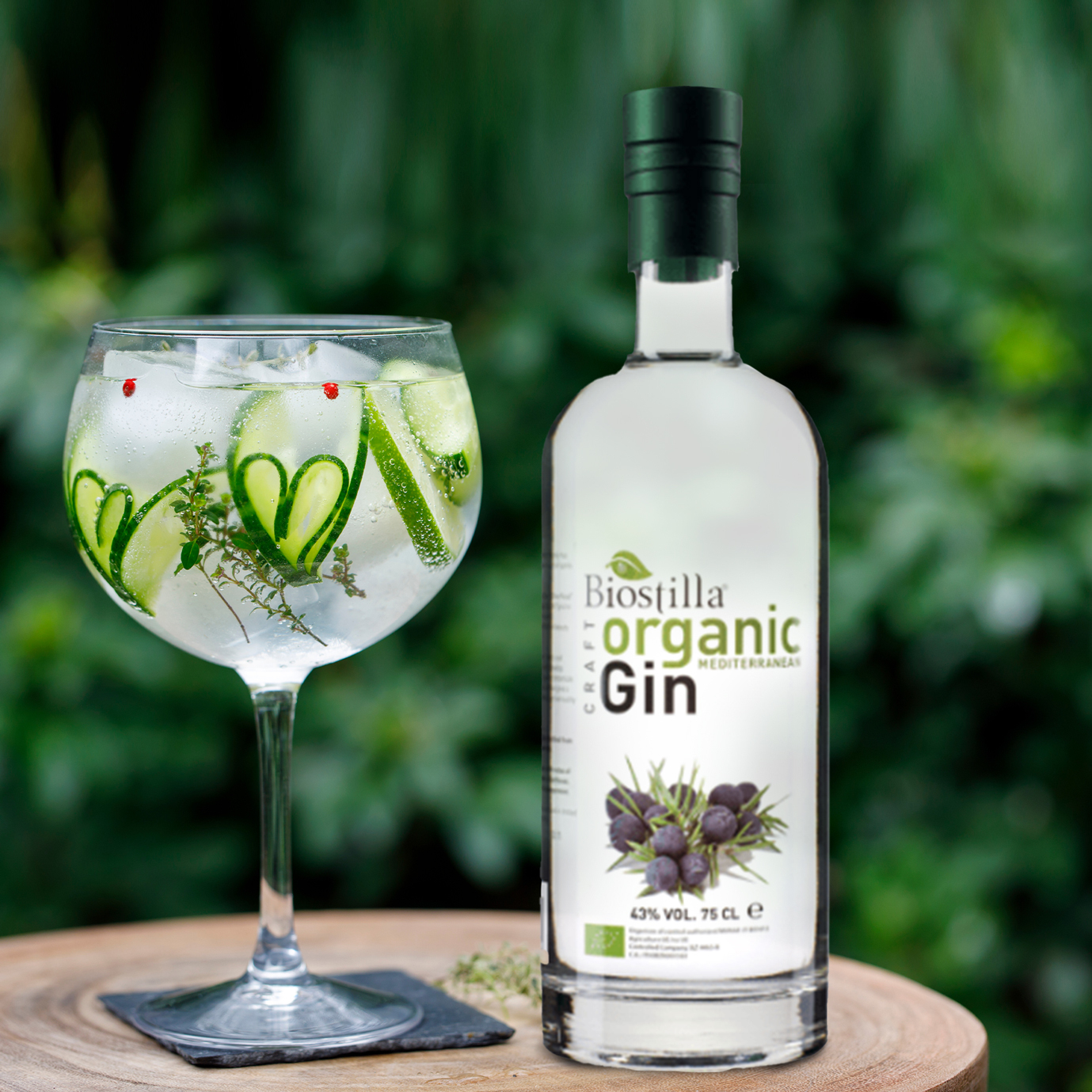 750ml Organic Gin