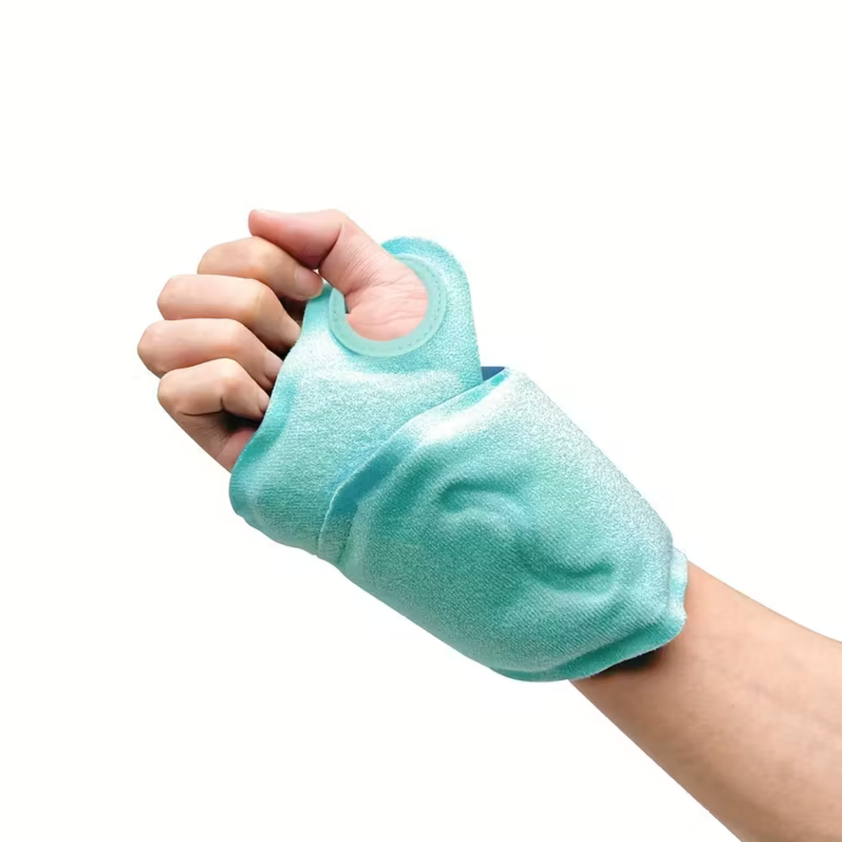 Reusable Hot and Cold Therapy Gel Wrist Pack with Strap