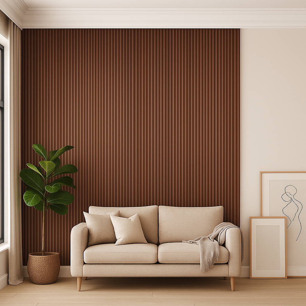20x 2.9m Elegant 3D Fluted PVC Waterproof Wall Panels