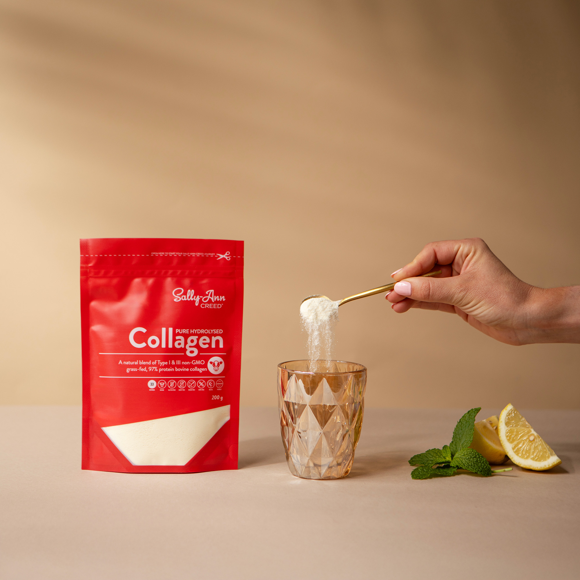 200g Pure Hydrolysed Collagen