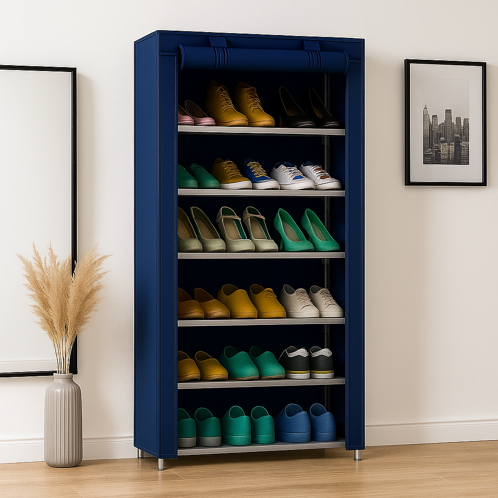33% off on RoomCraft 6-Tier Dustproof Shoe Rack | OneDayOnly