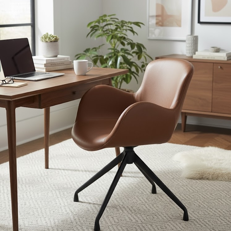 Genuine Leather Dining Chair