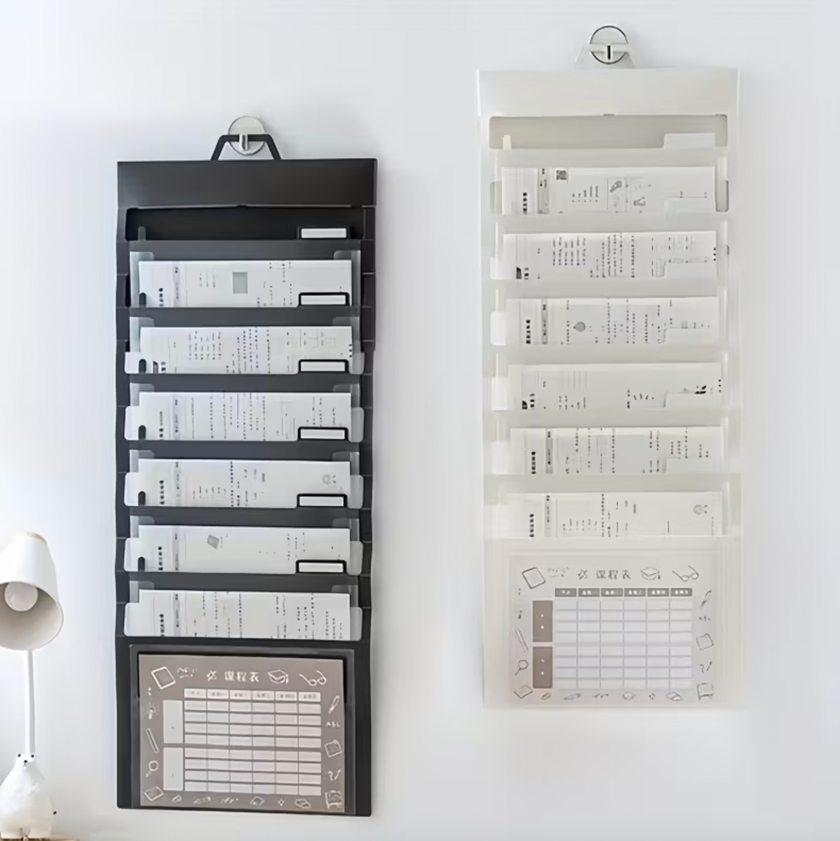 6-Pocket Expandable Hanging Document Organiser