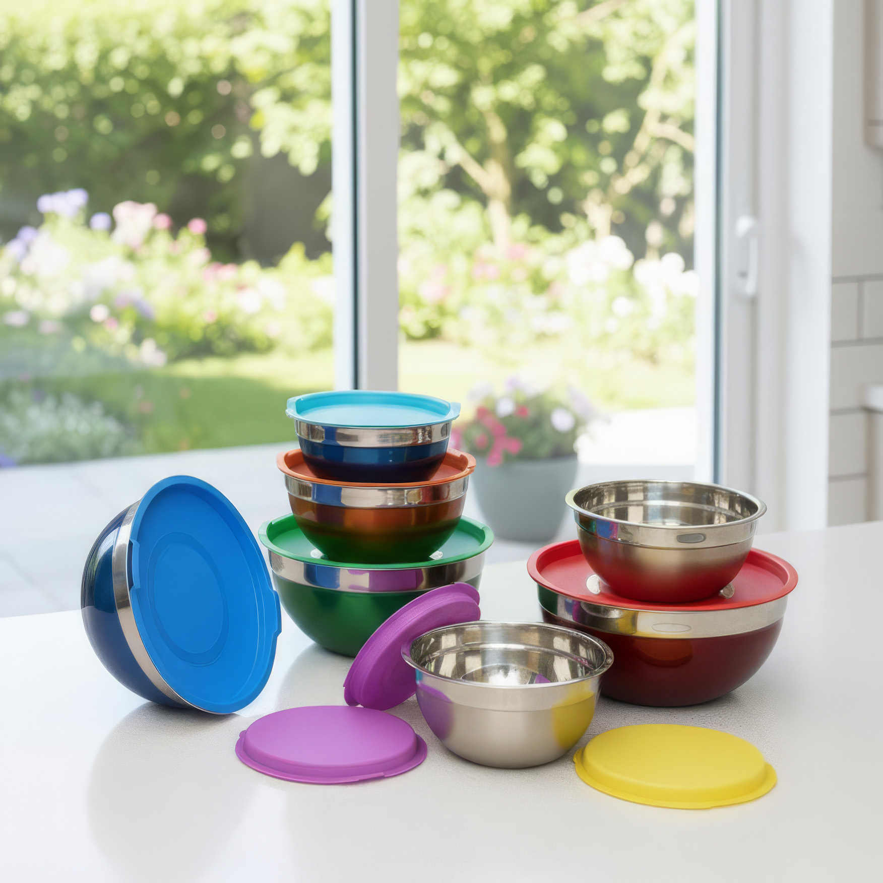 50% off on 7-Piece Bowls with Airtight Lids | OneDayOnly