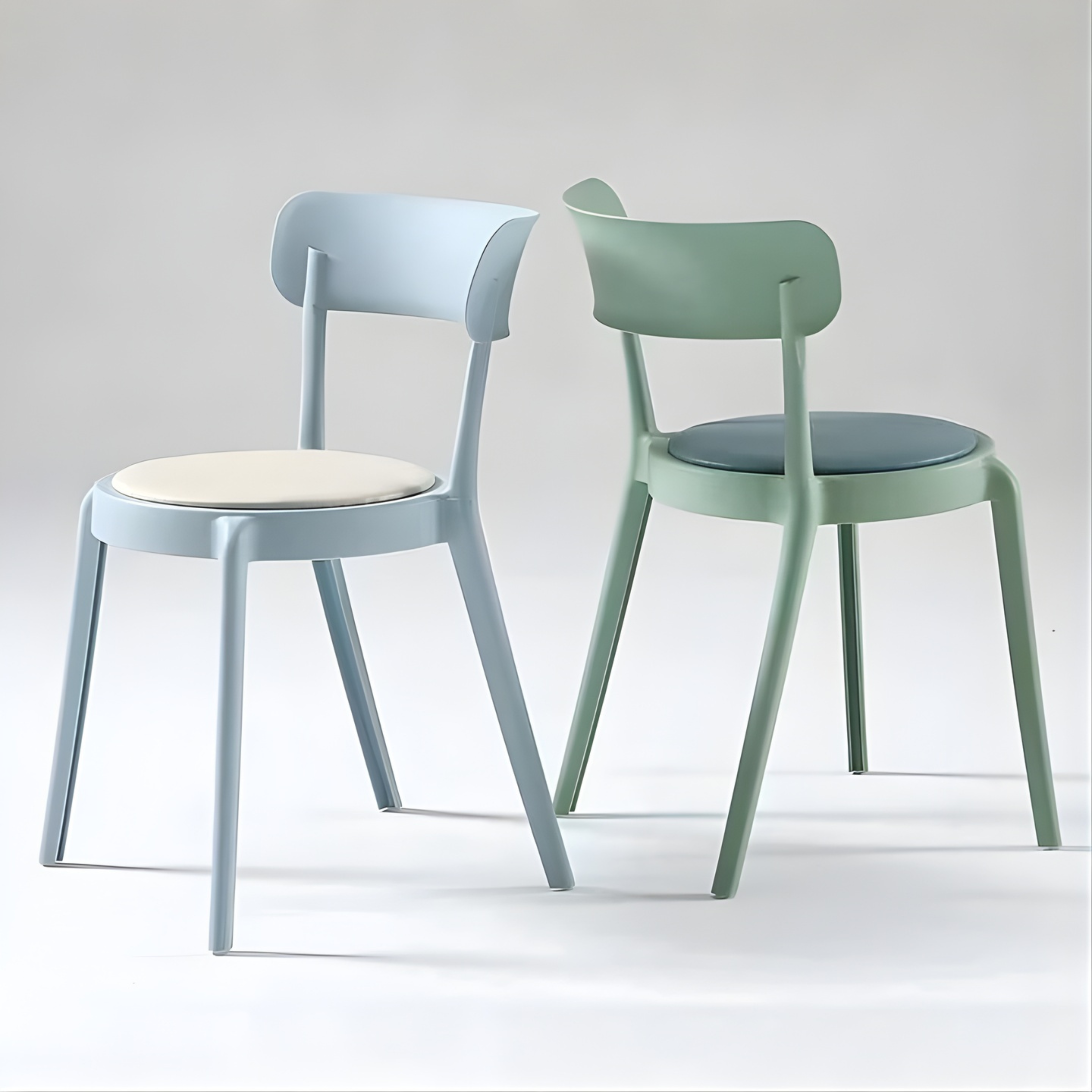 2 or 4x Monti Modern Café and Dining Chairs