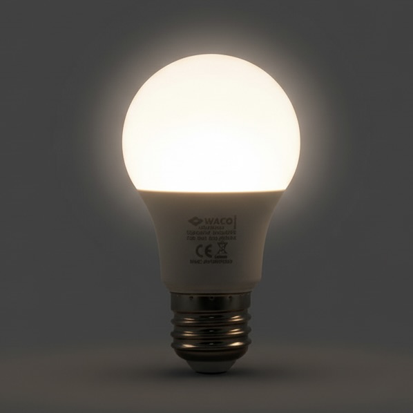 4x 7W A60 B22/E27 Rechargeable LED Bulbs