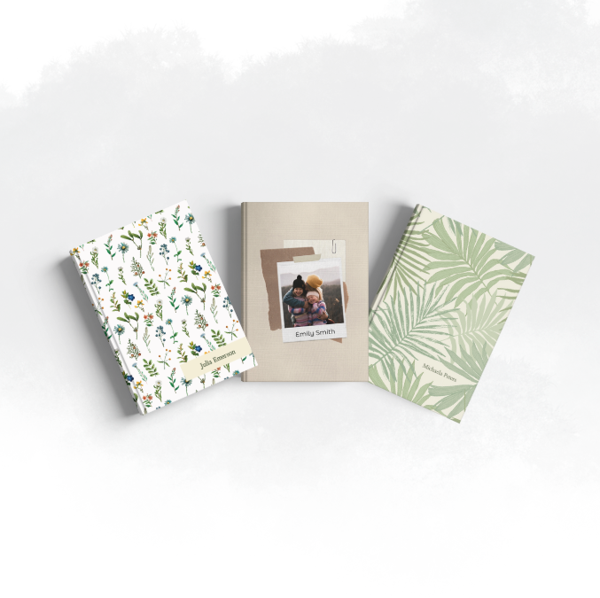 A5 Hard Cover Personalized Journal (Voucher Redemption)