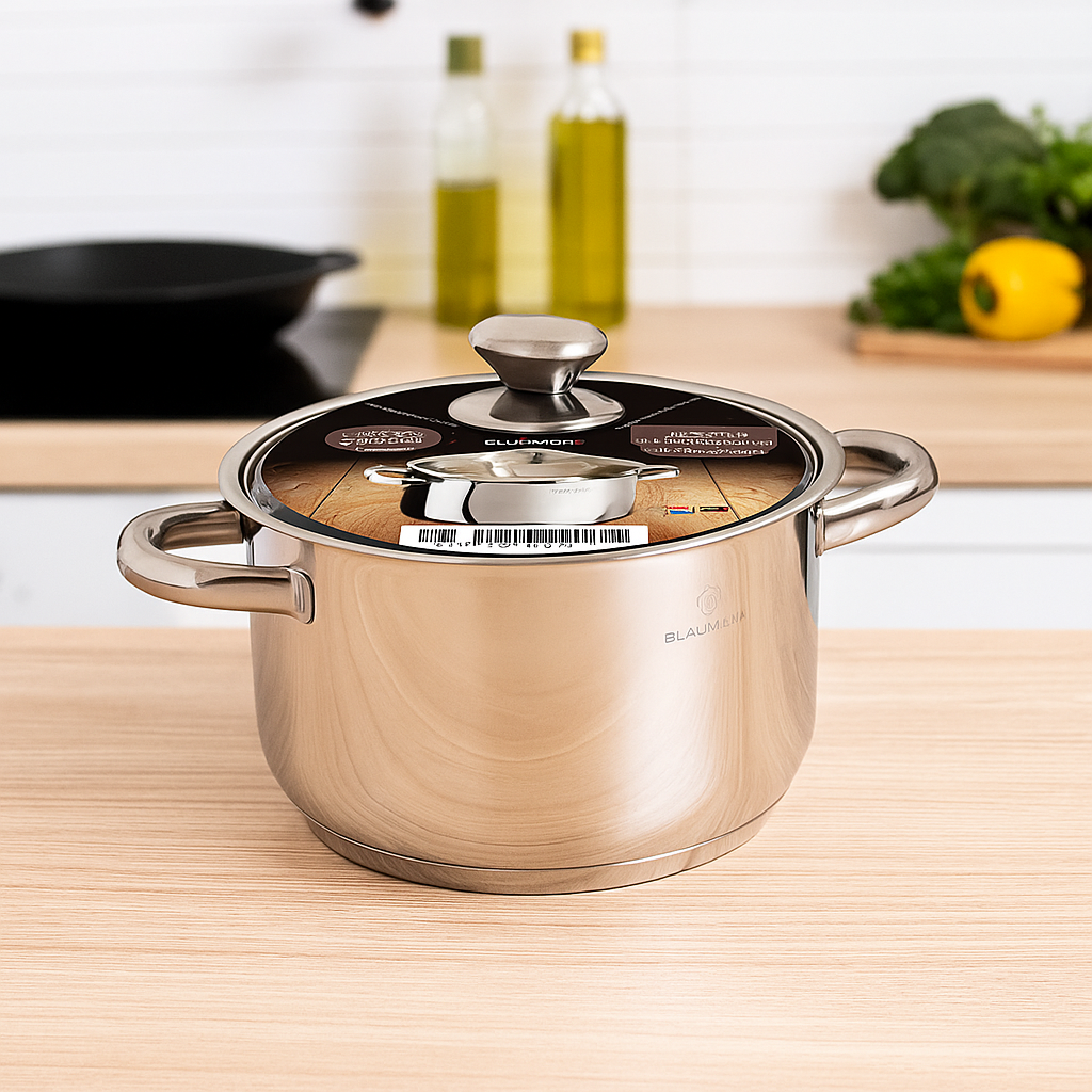 Stainless Steel Casserole Pot