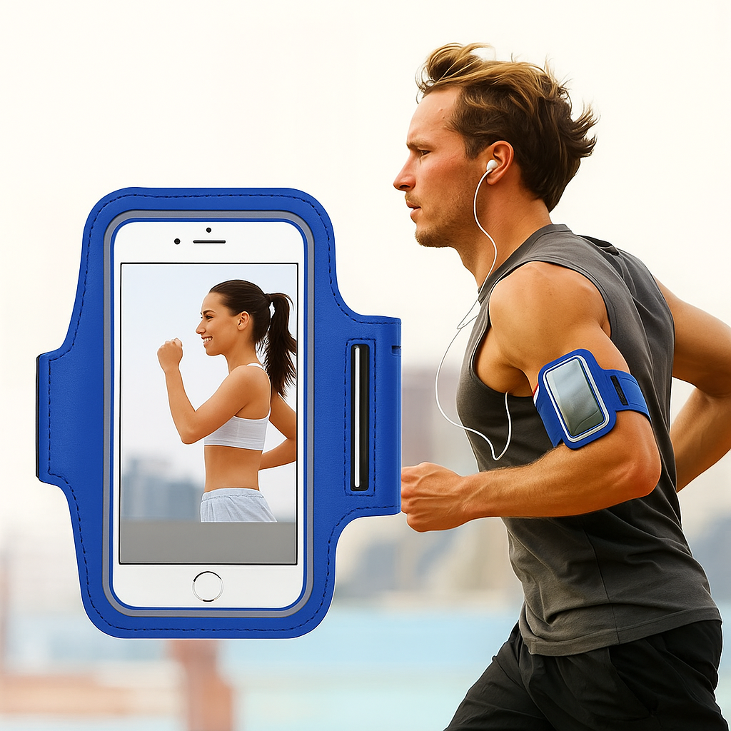 2x Adjustable Sports Armbands for Smartphones