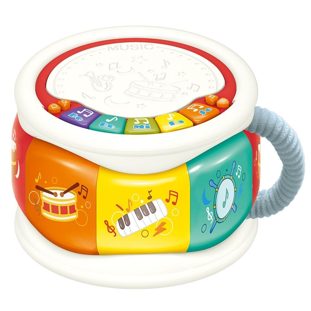 Musical Baby Drum with Piano Keys