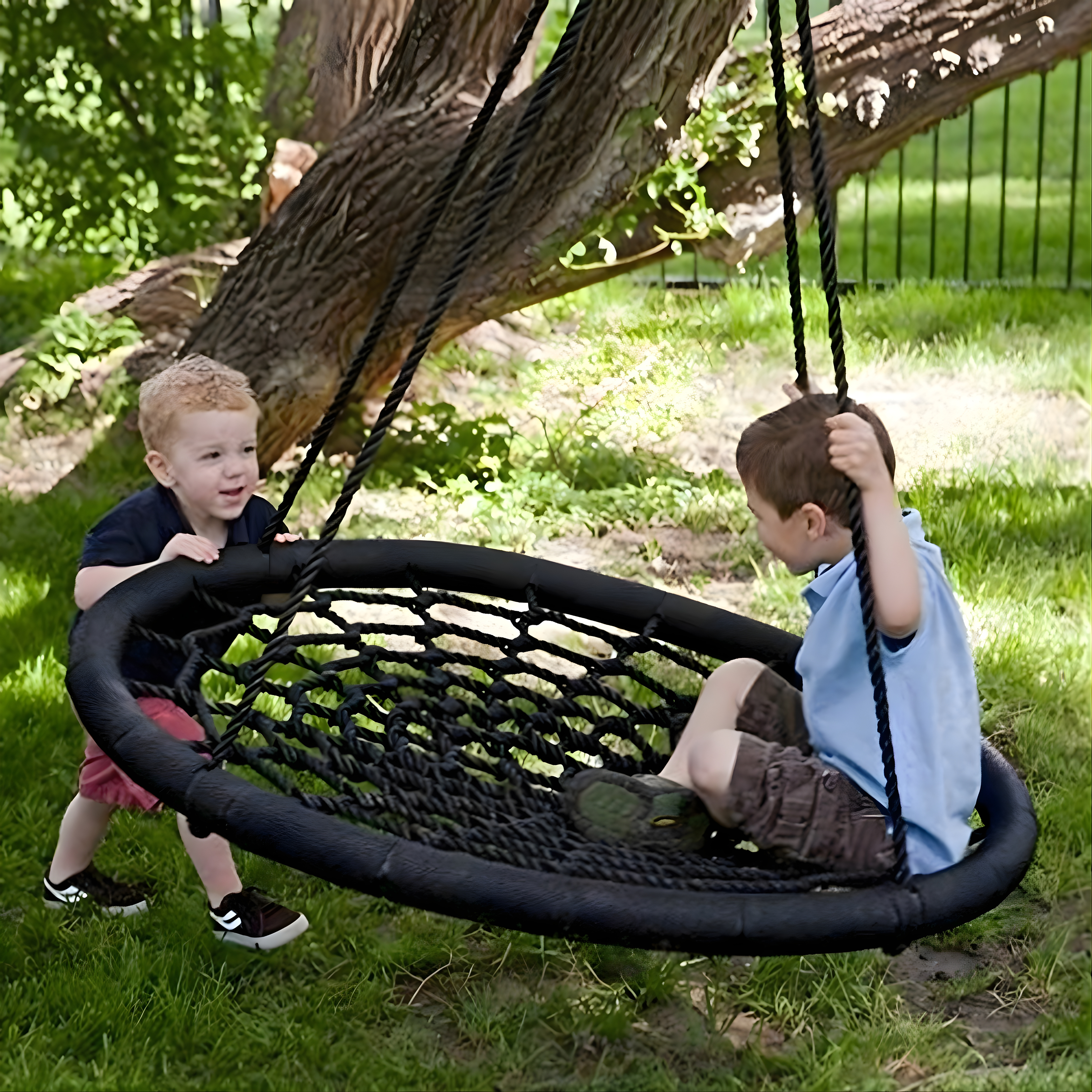 100cm Round Outdoor Net Swing