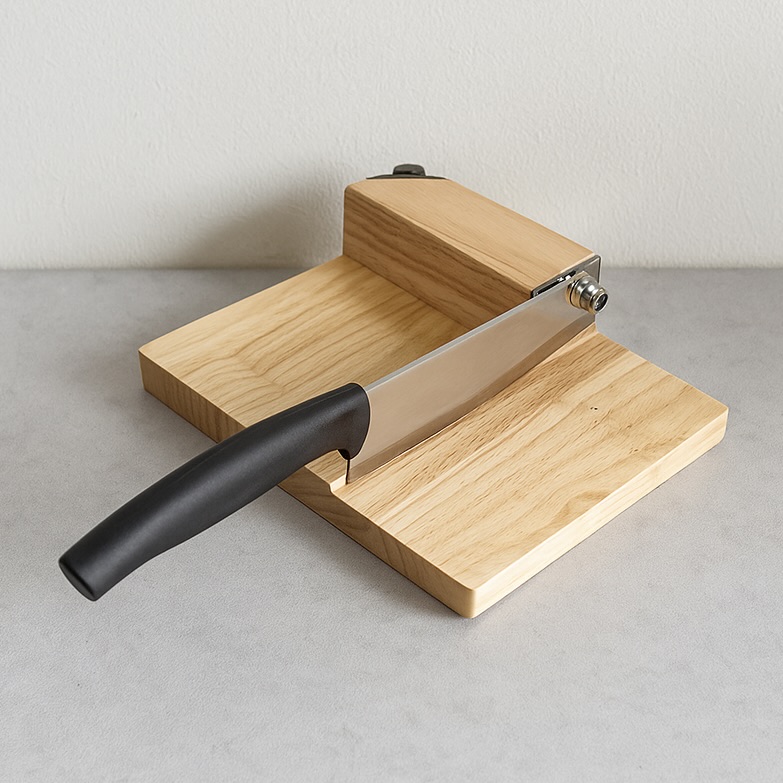 Manual Stainless Steel Guillotine Biltong Slicer