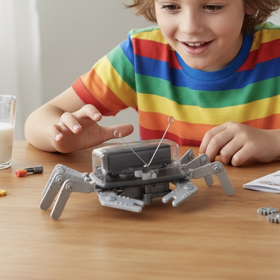 Acrobatic Table Top Robot