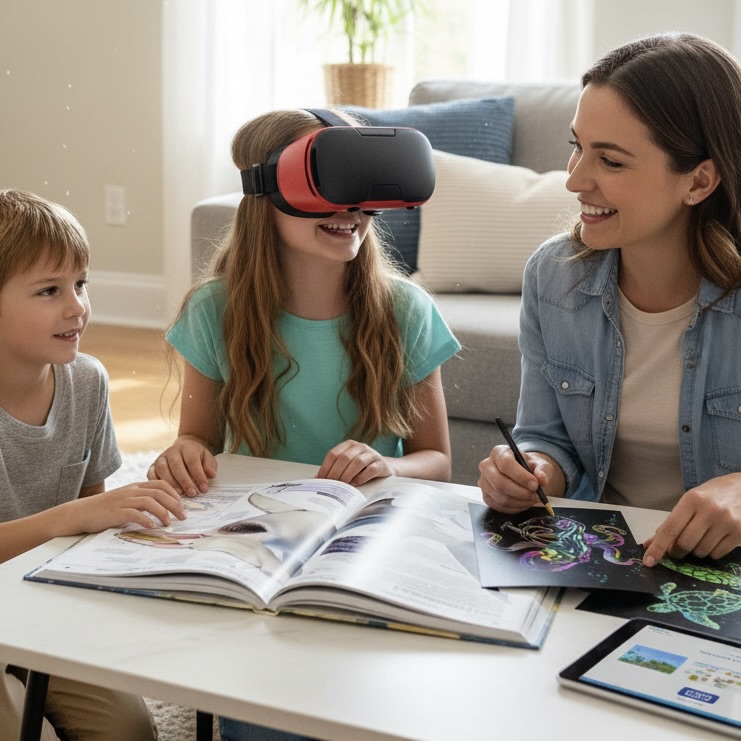 Virtual Reality Oceans Learning Activity Set