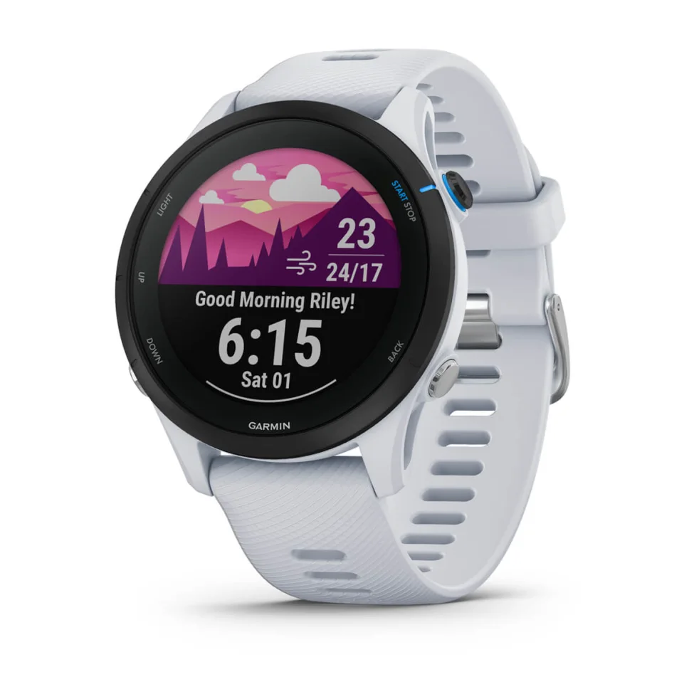 Forerunner® 255 Music Smartwatch Whitestone