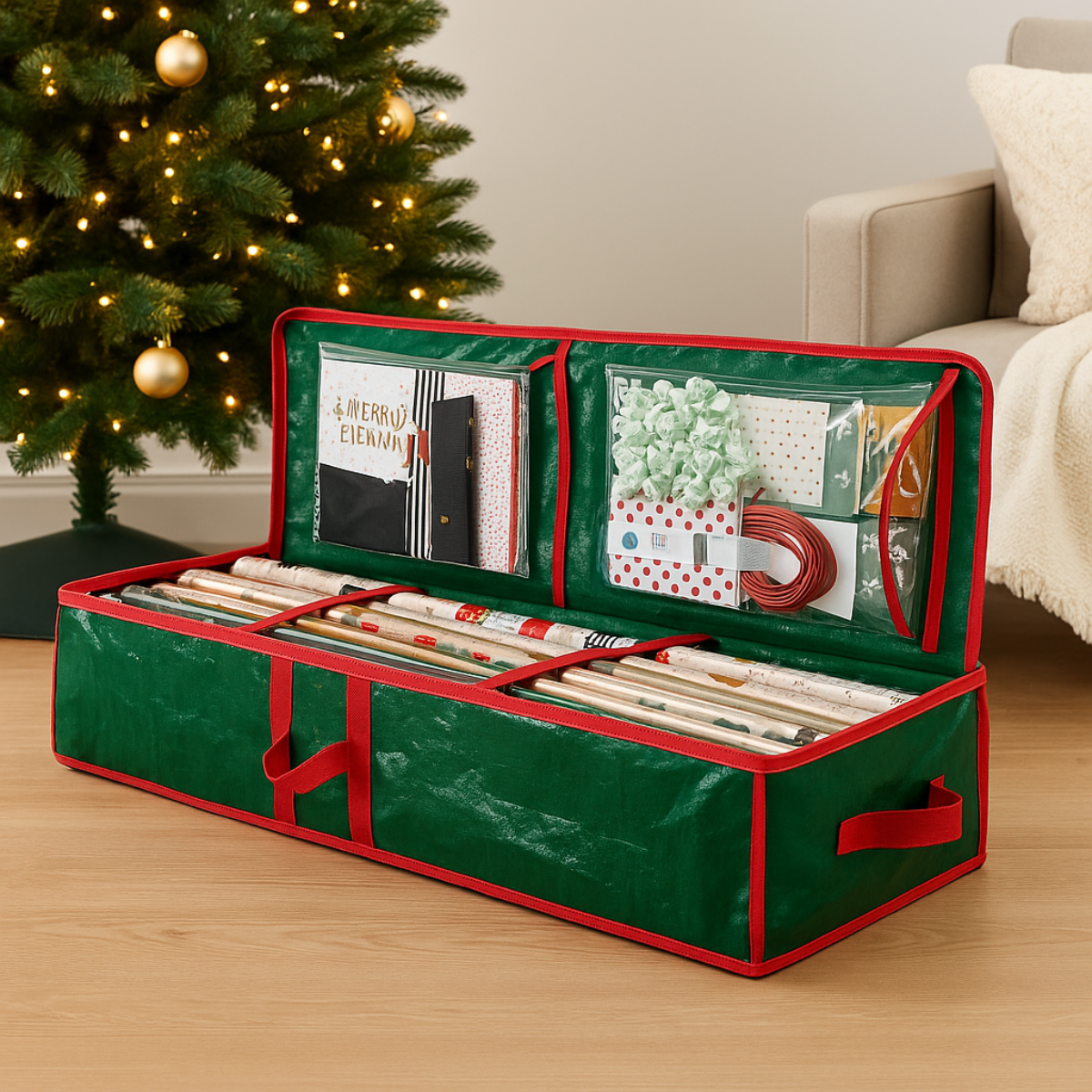 33-Piece Christmas Gift Wrapping Set