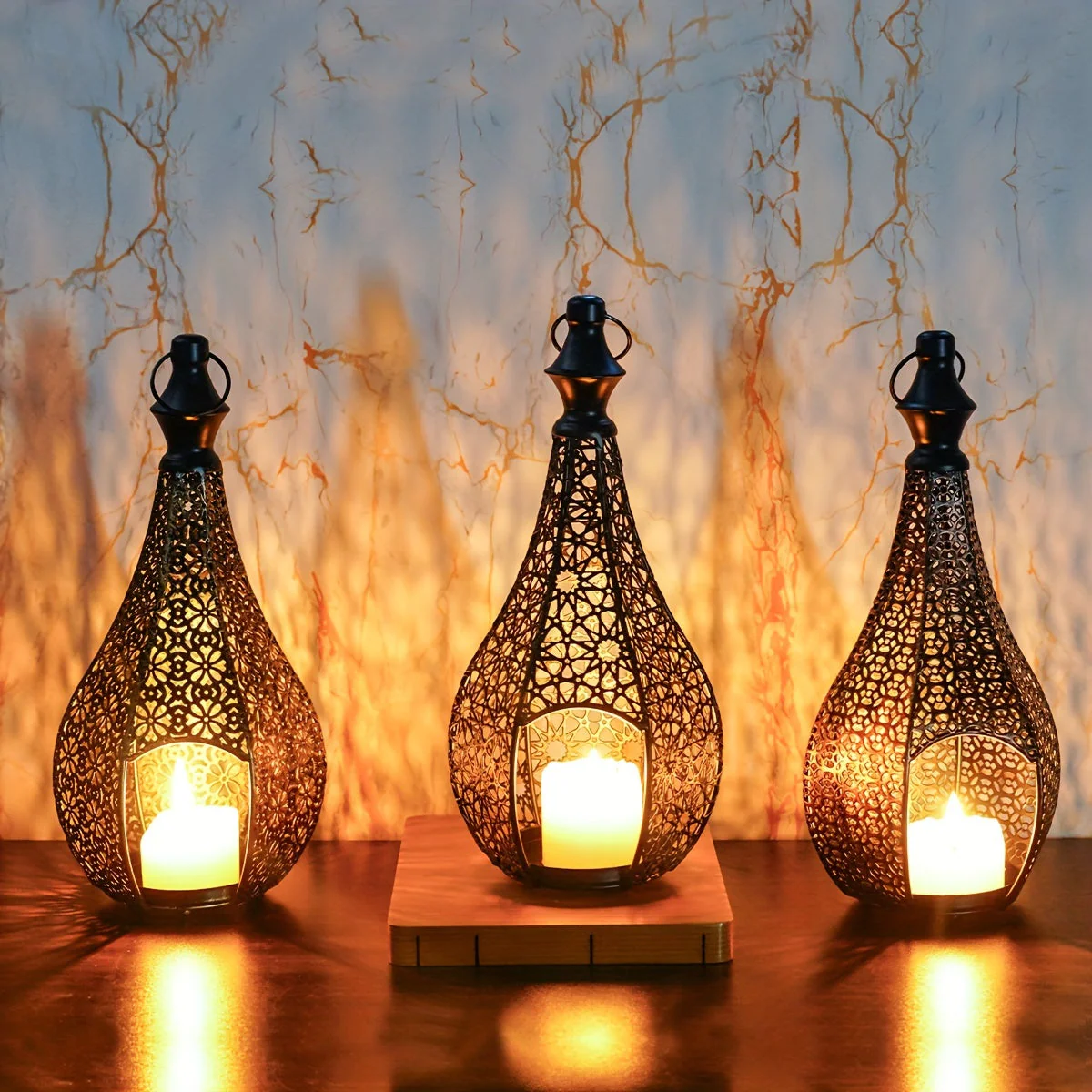34% off on Illumine Metal Lantern Candle Holder | OneDayOnly