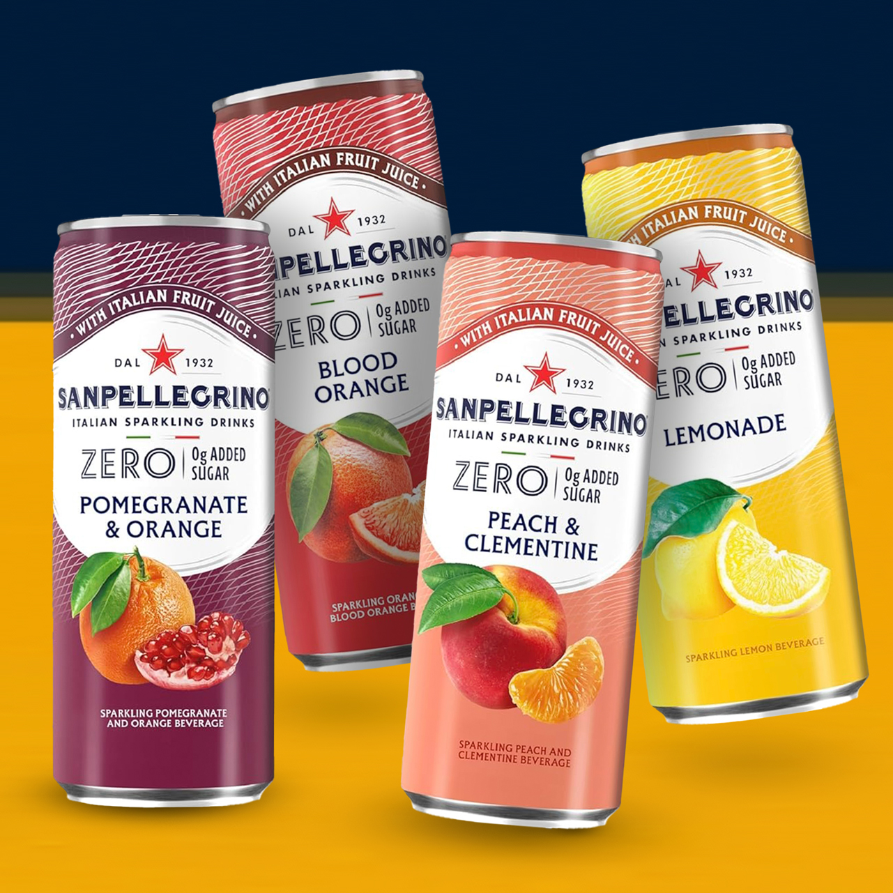 24x 330ml Zero Added Sugar Sparkling Drinks