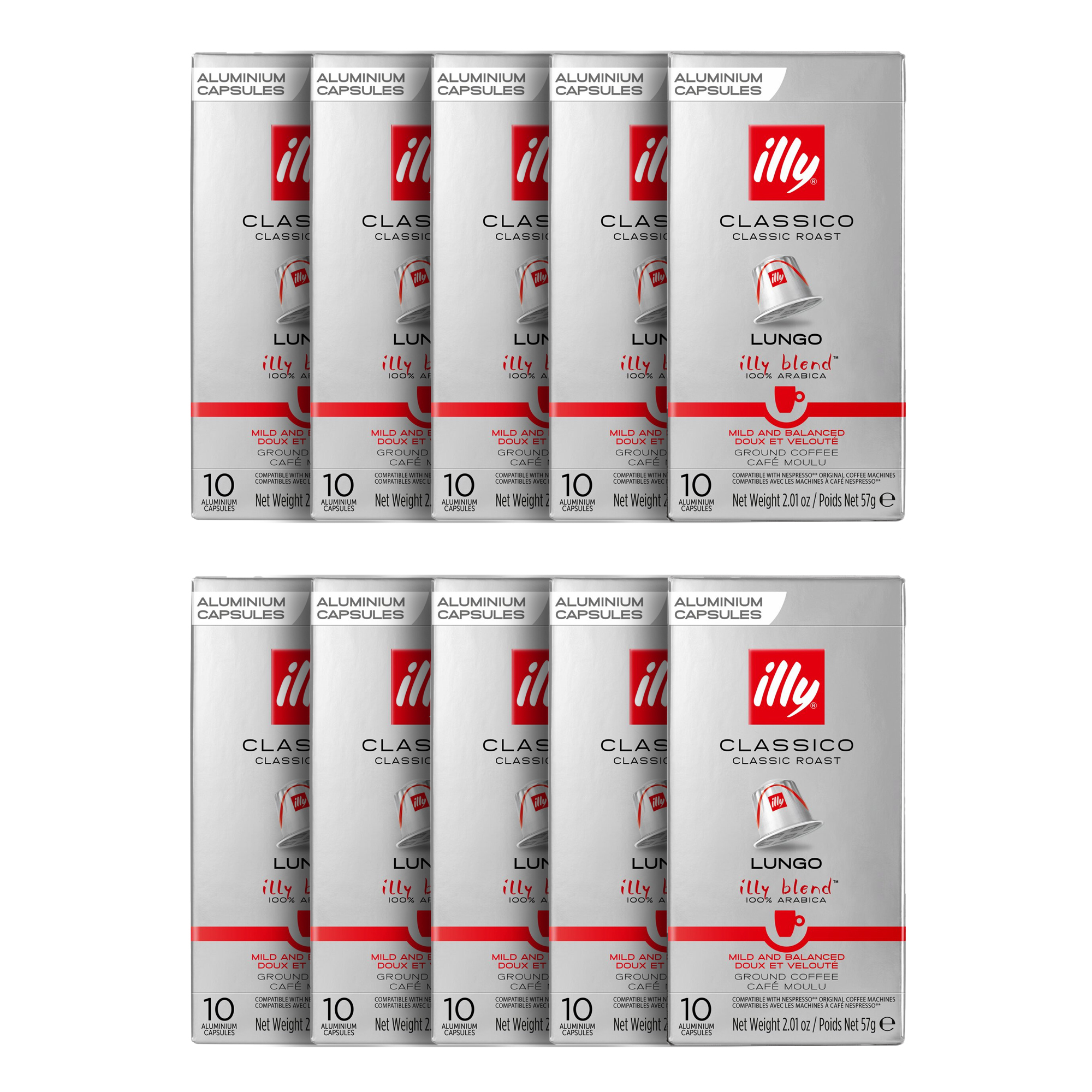 Classico Lungo - Bundle Contents