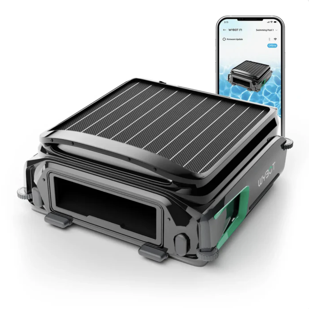 F1 Smart Solar Robotic Pool Skimmer Surface Cleaner