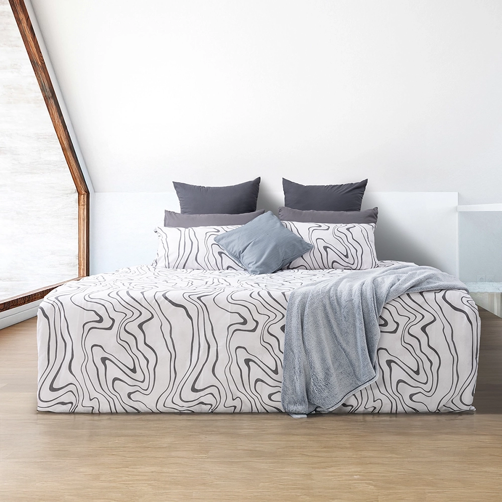 144TC Abstract Duvet Cover and Pillowcases