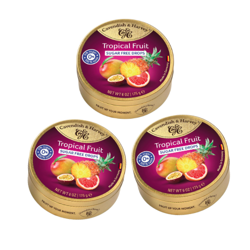 3x 175g Sugar Free Tins