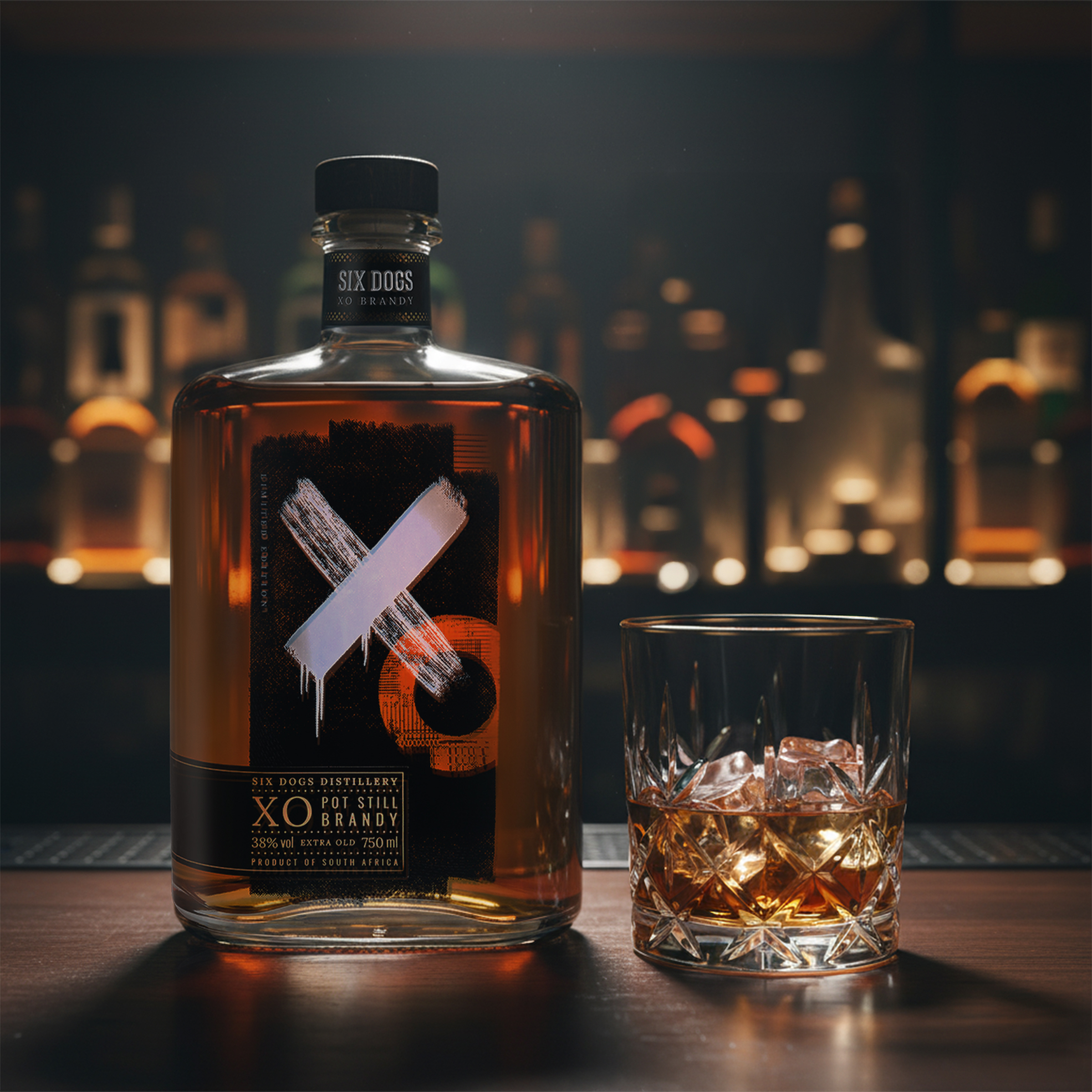 45% off on Six Dogs 750ml XO Pot Still Brandy | OneDayOnly
