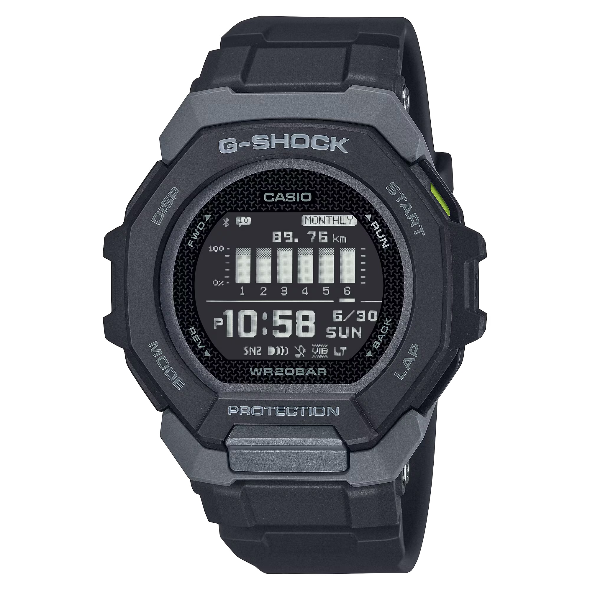 時計 G-SHOCK 25thDawn Black 34% off on Casio Men's G-Squad Sports Watch | OneDayOnly