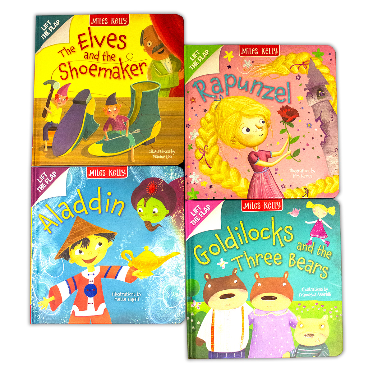 Lift-the-Flap Fairy Tale Bundle (4 Books)