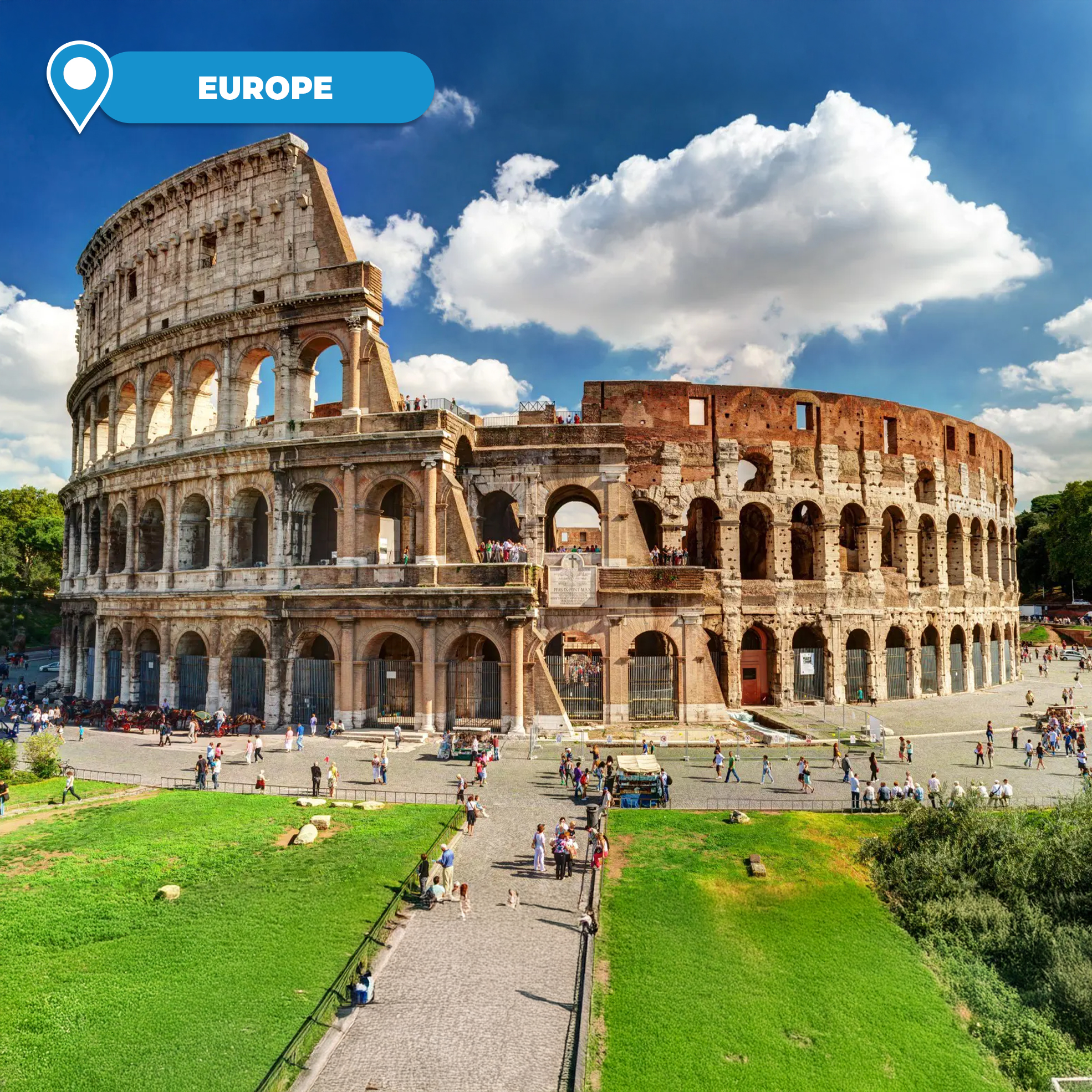 10-Day European Highlights Tour Rome, Florence, Venice, Zurich and Paris