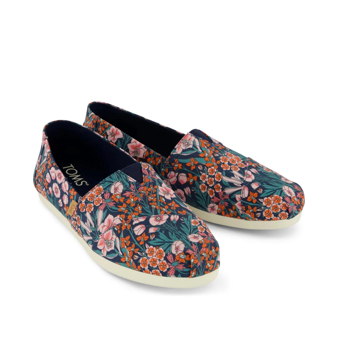 23% off on TOMS Ladies Pattern Alpargata Shoes OneDayOnly
