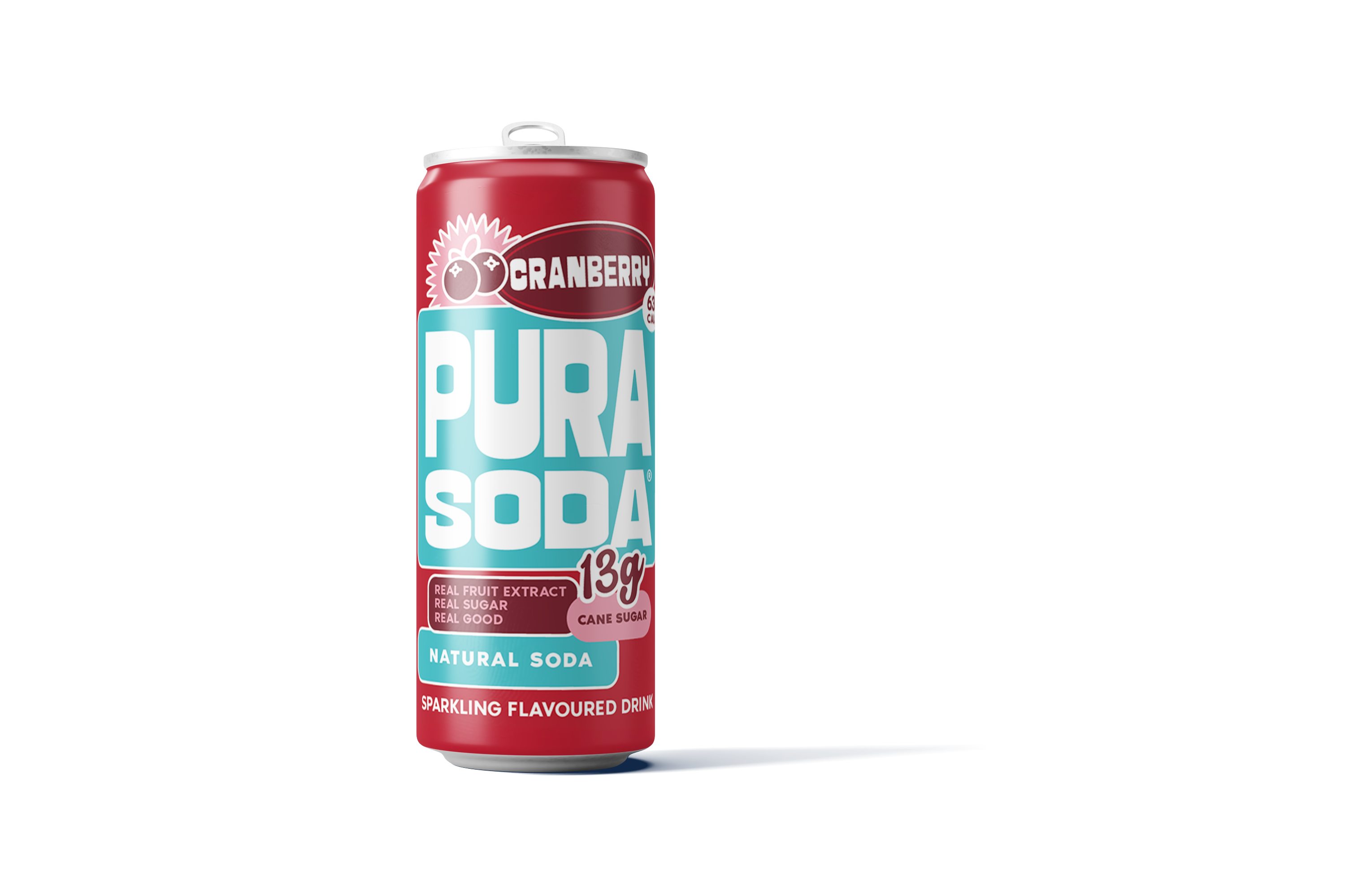 24% off on Pura Soda 24x 300ml Low Sugar Sodas | OneDayOnly