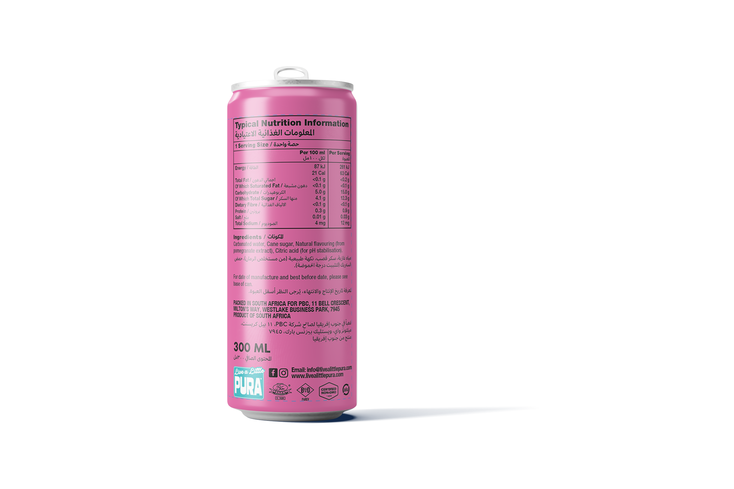 24% off on Pura Soda 24x 300ml Low Sugar Sodas | OneDayOnly