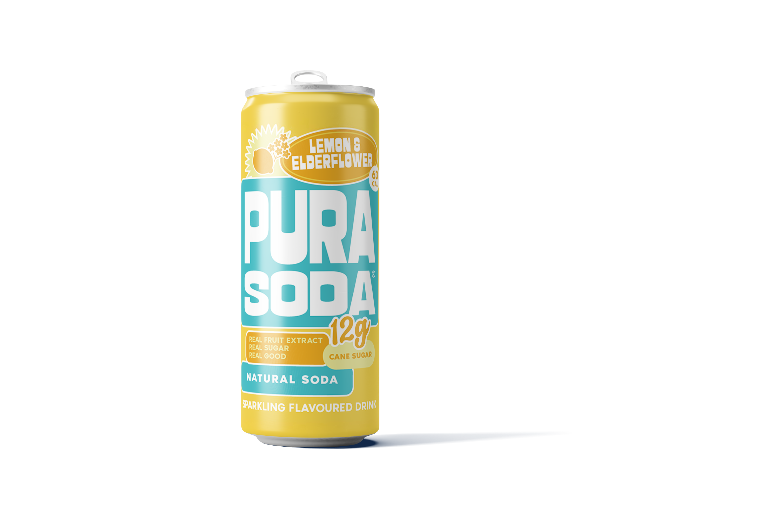 24% off on Pura Soda 24x 300ml Low Sugar Sodas | OneDayOnly