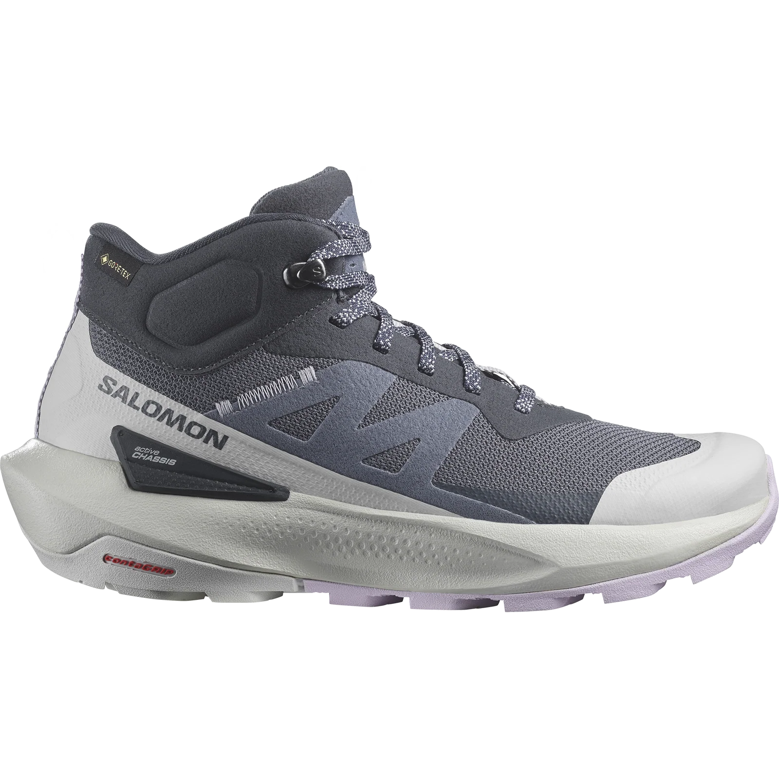 Ladies Elixir Activ Mid GTX India Ink and Orchid Petal Hiking Shoes